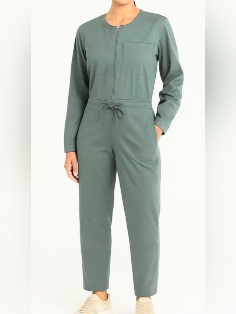 Lululemon Women's Size 10 Green Ventlight Zippered Jumpsuit